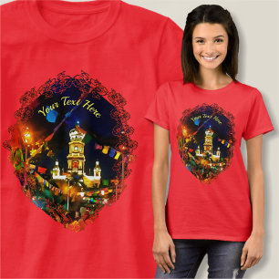 Dia de Los Muertos Guadalupe Church PV-190130  T-Shirt