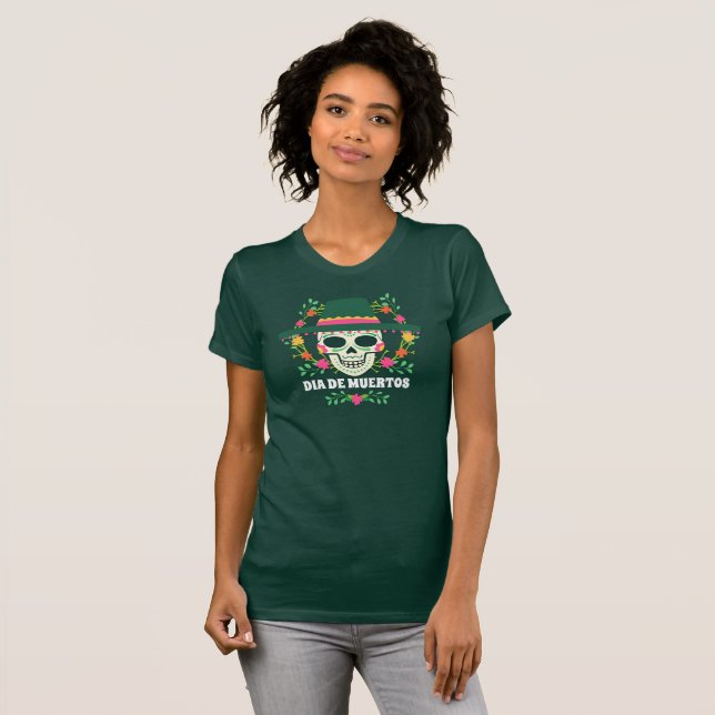 Dia de los Muertos Halloween Party | Shirt (Front Full)