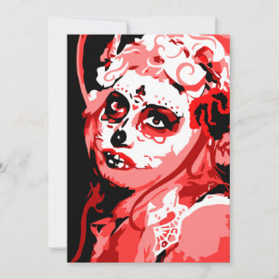 dia de los muertos invitation