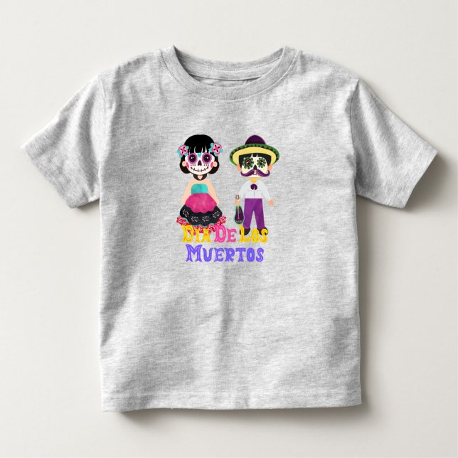 Dia De Los Muertos Kids Toddler T-Shirt (Front)