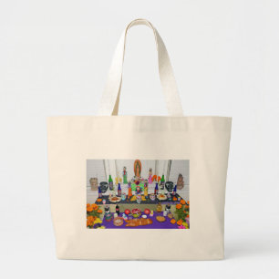 Dia de los Muertos Large Tote Bag