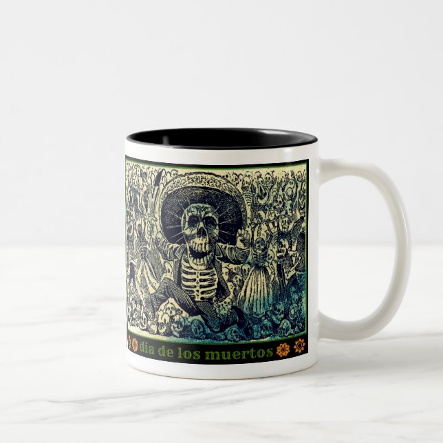 Dia De Los Muertos Mug (Right)