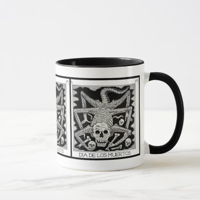 Dia De Los Muertos Mug (Right)