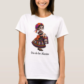 Dia de los Muertos Niña T-Shirt