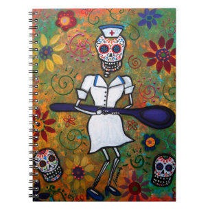 Dia de los Muertos NURSE Notebook