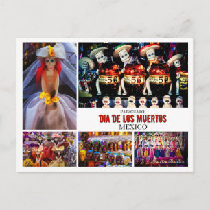 Día De Los Muertos, Patzcuaro, Mexico postcard