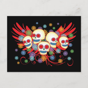 Dia de los Muertos Postcard