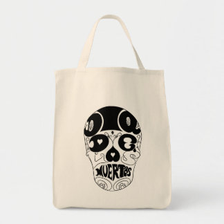 Dia De Los Muertos Skull Tote Bag