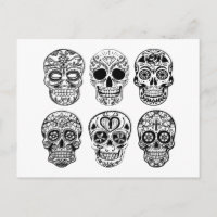 Dia de los Muertos Skulls (Day of the Dead)