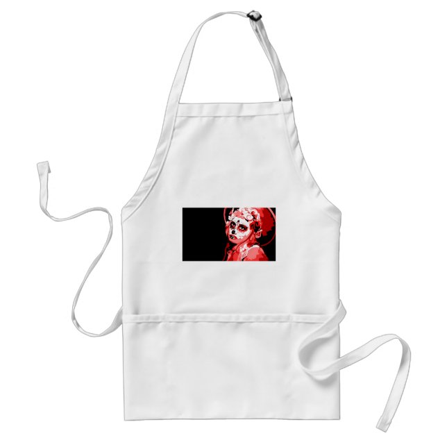 dia de los muertos standard apron (Front)