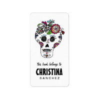 Dia de Los Muertos, Sugar Skull, Bookplates