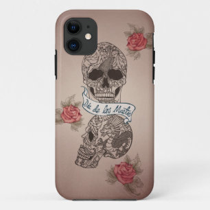 Dia De Los Muertos Sugar Skull Case-Mate iPhone Case