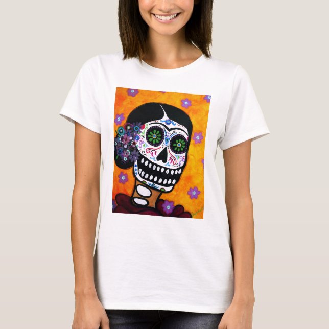 DIA DE LOS MUERTOS T-Shirt (Front)