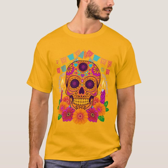 Dia de los Muertos T-Shirt (Front)