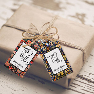 Día de los muertos Till Death party or Wedding Gift Tags