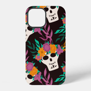Dia de Los Muertos,traditional Mexican Halloween f iPhone 12 Case