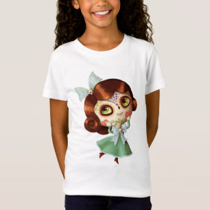 Dia de Los Muertos Vintage Doll T-Shirt