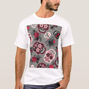 Dia de los Muertos: Vintage Pattern T-Shirt