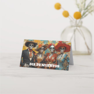 Dia de muertos (dead day) loyalty card