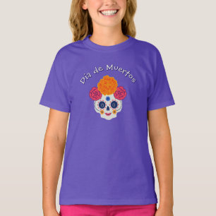 Día de Muertos Floral Skull – Customisable Family T-Shirt