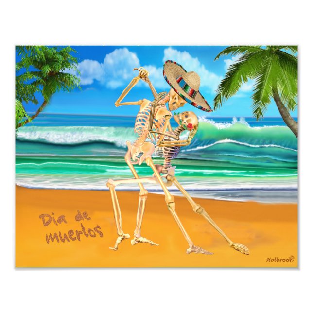 Dia de Muertos Photo Print (Front)