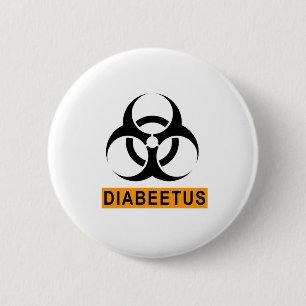 Diabeetus 6 Cm Round Badge