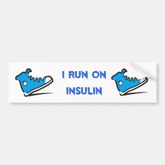 DIABETES AWARENESS BUMPER STICKER (Front)