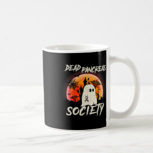 Diabetes Awareness Dead Pancreas Society Halloween Coffee Mug