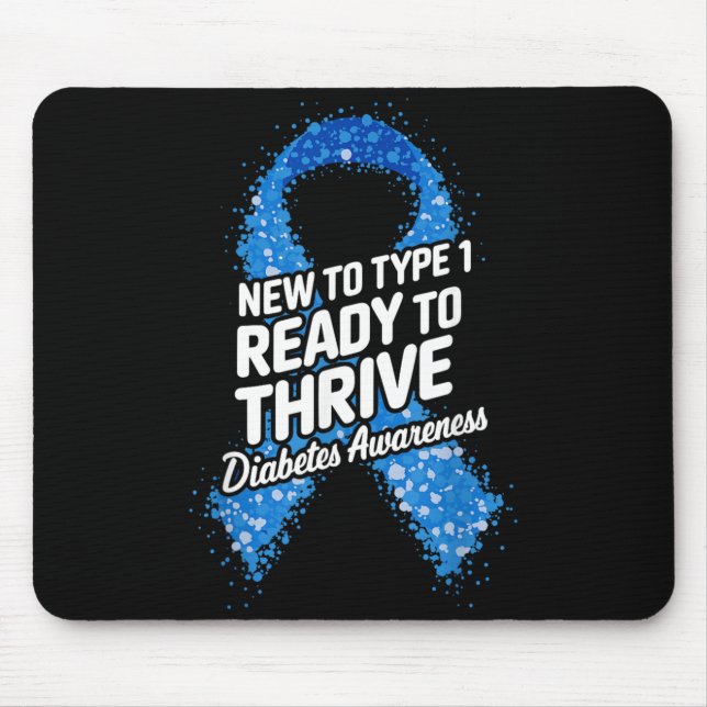 Diabetes Awareness Design 38 Mouse Pad (Front)