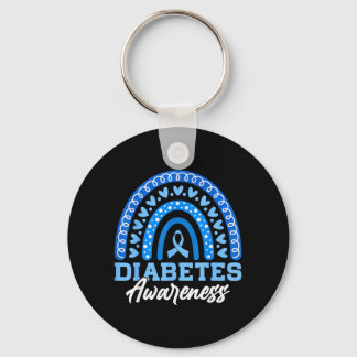 Diabetes Awareness Design 42 Key Ring
