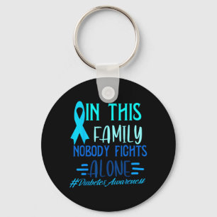 Diabetes Awareness Family Unity Diabetes Awareness Key Ring
