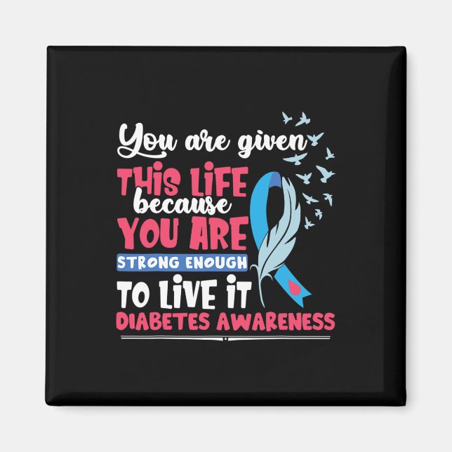 Diabetes Awareness  Magnet (Front)