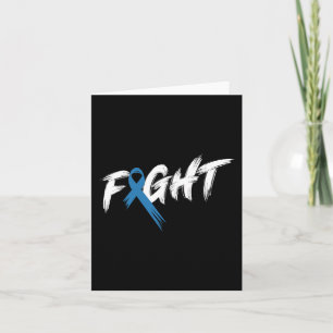 Diabetes Awareness Month Fight Vintage T1 T2  Card