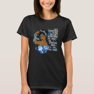 Diabetes Awareness Month  for Powerful Warrior Wom T-Shirt