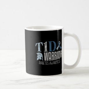 Diabetes Awareness Month T1d Diabetes Warrior 1 Coffee Mug