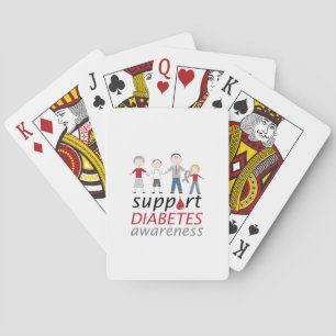 Diabetes Awareness Playing Cards