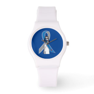 Diabetes Awareness Ribbon Lighthouse of Hope Watch