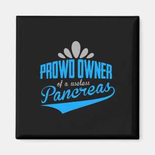 Diabetes Awareness Type 1 2 - Diabetic T1D T2D 3 Magnet