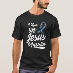 Diabetes Awareness Type 1 2 Diabetic T1D T2D T-Shirt