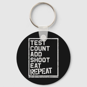 Diabetes Awareness Type 1  Diabetic Test Count Rep Key Ring