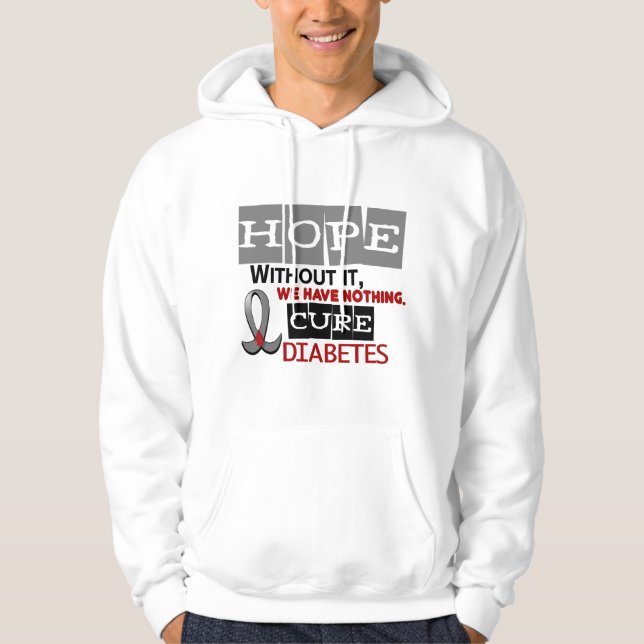 Diabetes HOPE 2 Hoodie (Front)