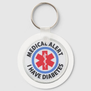 diabetes key ring