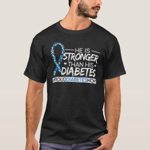 Diabetes Mum Diabetic Warrior T-Shirt