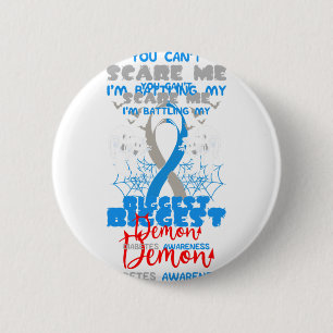 Diabetes Patient Type 1 2 Diabetic Pancreas Hallow 6 Cm Round Badge
