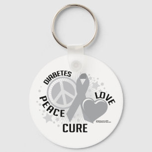 Diabetes PLC Key Ring