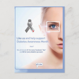 Diabetes Postcard