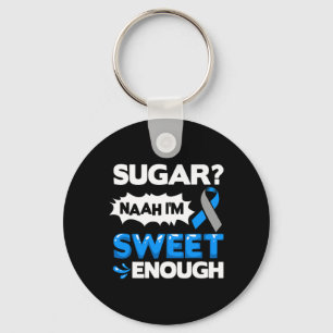Diabetes Quotes Diabetes Fighter Diabetes Awarenes Key Ring