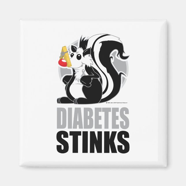 Diabetes Stinks Magnet (Front)
