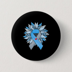 Diabetes Sunflower Type T1d T2d Diabetic Diabetes 6 Cm Round Badge