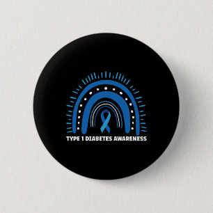 Diabetes Type 1 Diabetes Awareness Month  6 Cm Round Badge